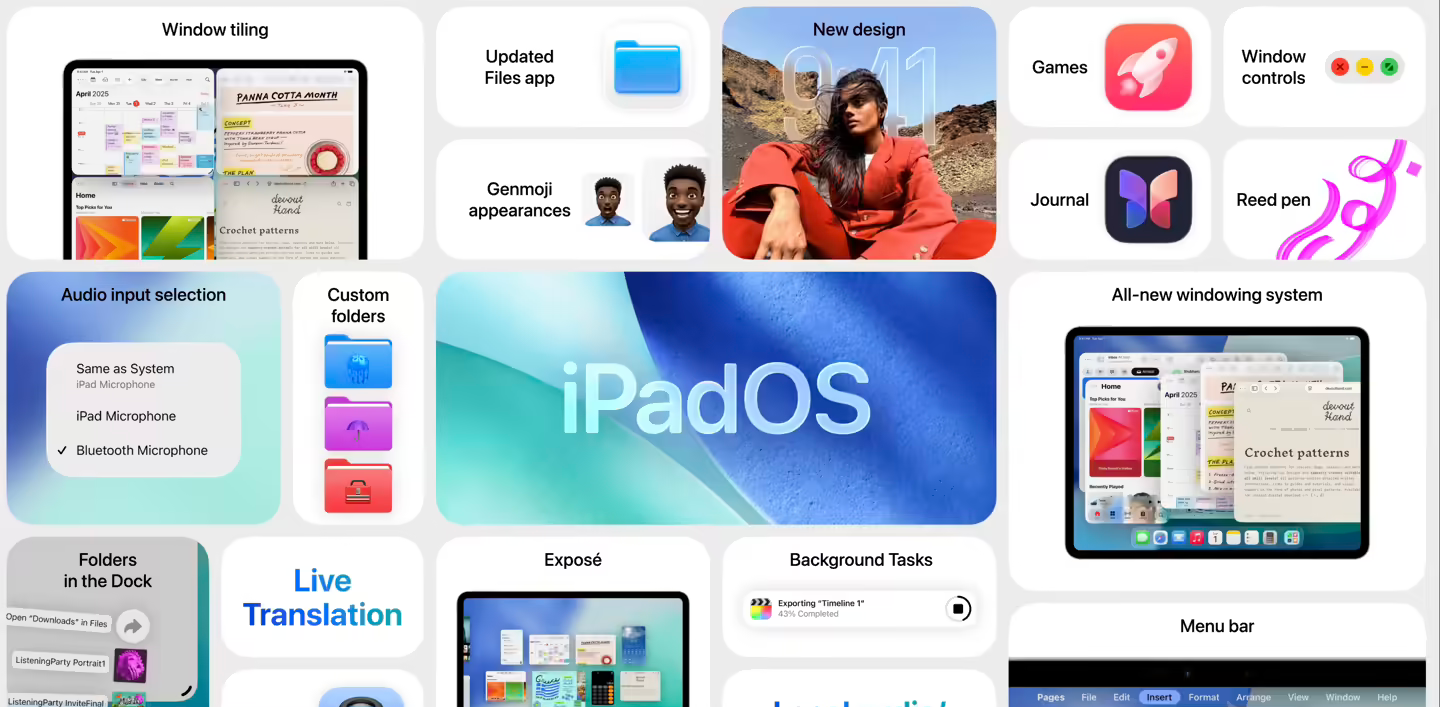 黑料社入口：WWDC25 公布 iPadOS 26，多任务处理及底部菜单有新变化