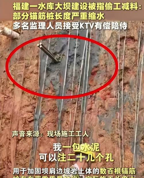 福建75亿元项目水库大坝被指偷工减料，多名监理人员曾接受施工方宴请，中国电建：全面调查核实_福建75亿元项目水库大坝被指偷工减料	，多名监理人员曾接受施工方宴请，中国电建：全面调查核实_